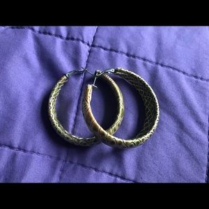 Hoop earrings